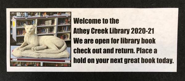 Athey Creek Library 2020-21 Athey Creek Library 2020-21